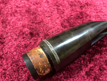 Photo Vintage Ch. Chedville Hard Rubber Bb Clarinet Mouthpiece C .043”